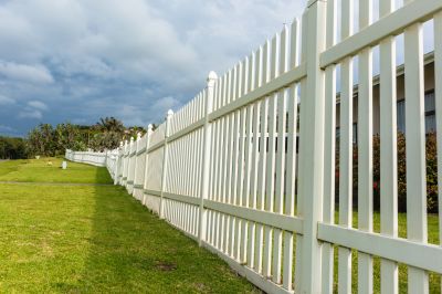 Modern Vinyl Fence